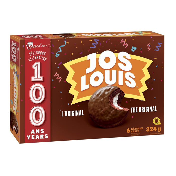 Vachon FAMOUS Jos Louis Snack Cakes 11.4oz Box