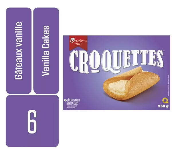 Vachon Croquettes Vanilla Cakes, 258g