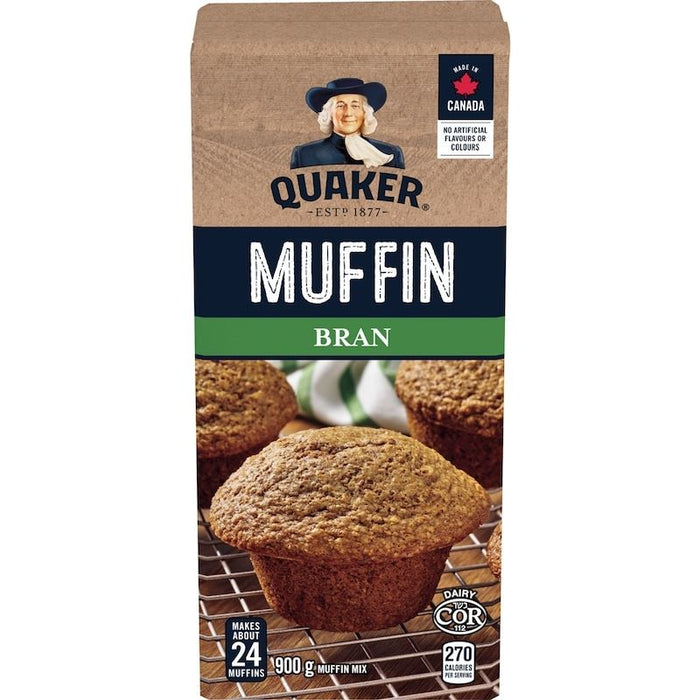 Quaker Bran Muffin Mix, 900g