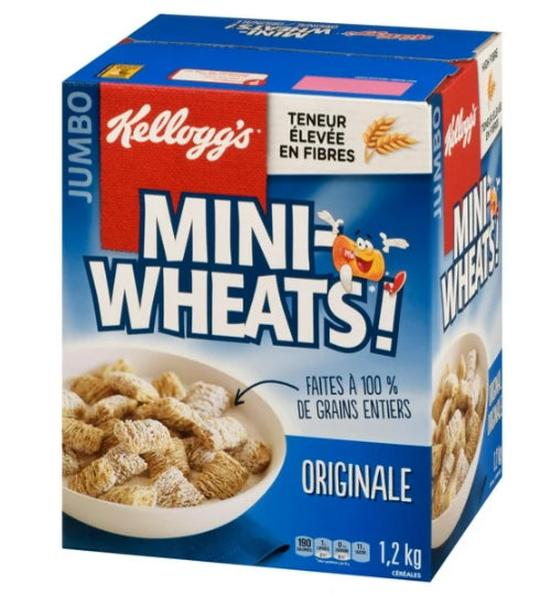 Kellogg's Mini-Wheats Breakfast Cereal Original, 1200g