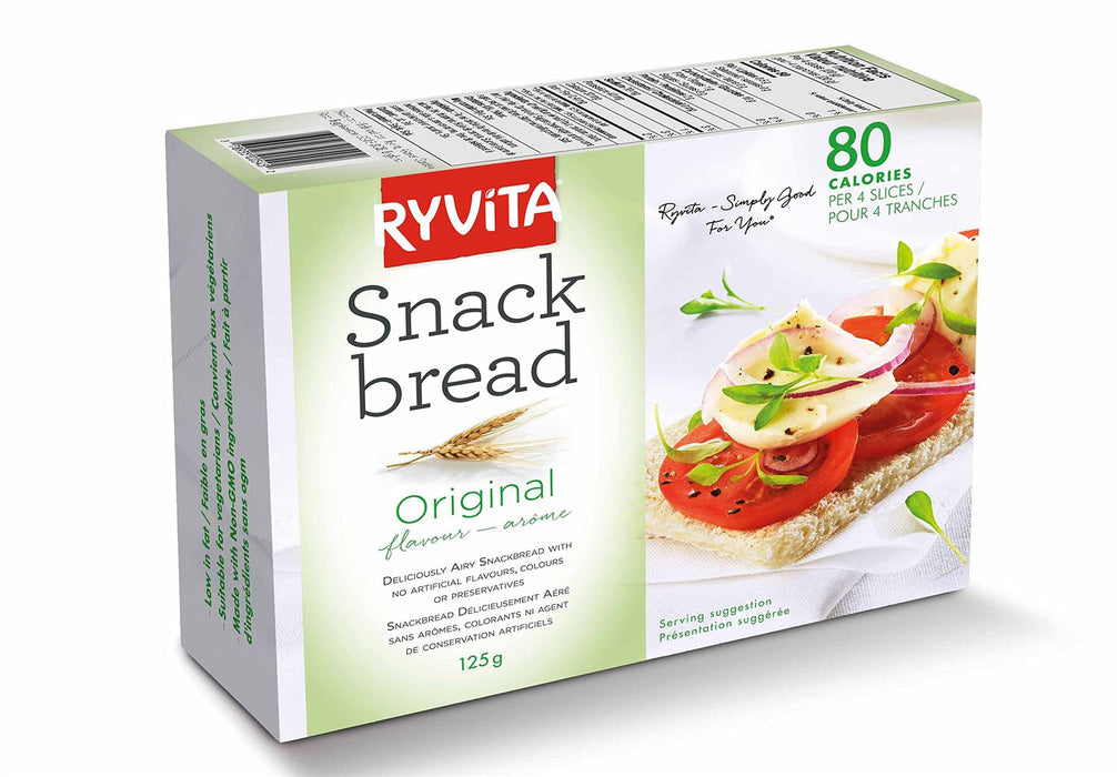 RYVITA Regular Snackbread, 125 GR