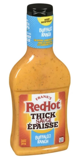 Frank's RedHot Buffalo 'N Ranch Thick Hot Sauce, 354 mL