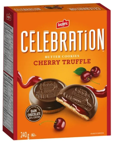 Celebration Cherry Truffle Chocolate Cookies, 240g