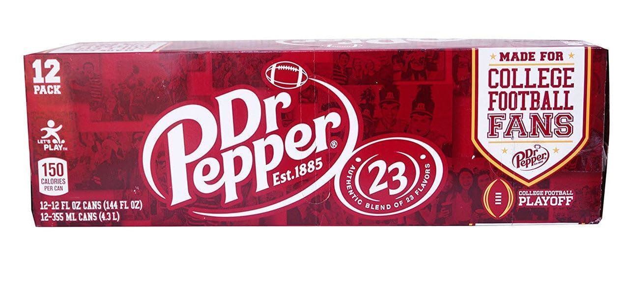 Dr Pepper From Canada 355ml Each 12 Cans