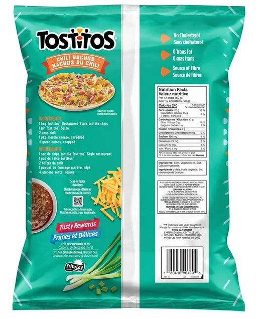 Tostitos Tortilla Chips Restaurant Style 275g