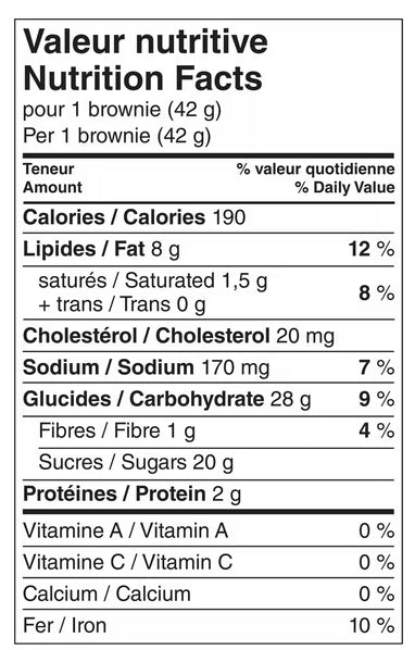 Vachon Brownies With Candies, 252g