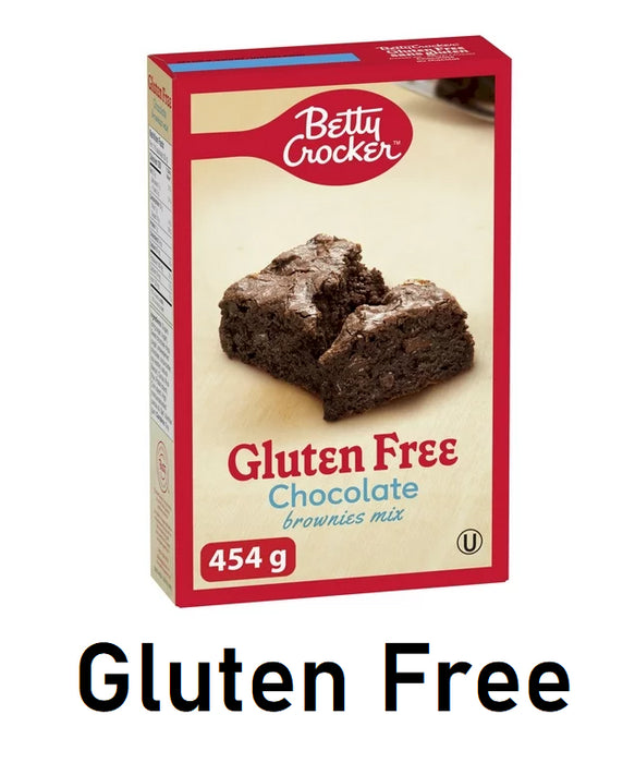 Betty Crocker Chocolate Gluten Free Brownie Mix, 454g/16 oz Box