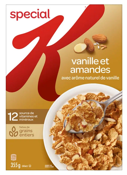 Kellogg's Special K Vanilla Almond Cereal, 355g