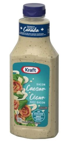 Kraft Bacon Caesar Salad Dressing, 425ml