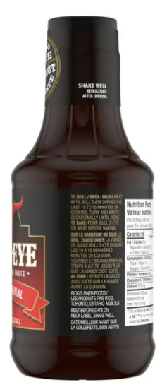Bull's-Eye Bold Original BBQ Sauce, 425mL