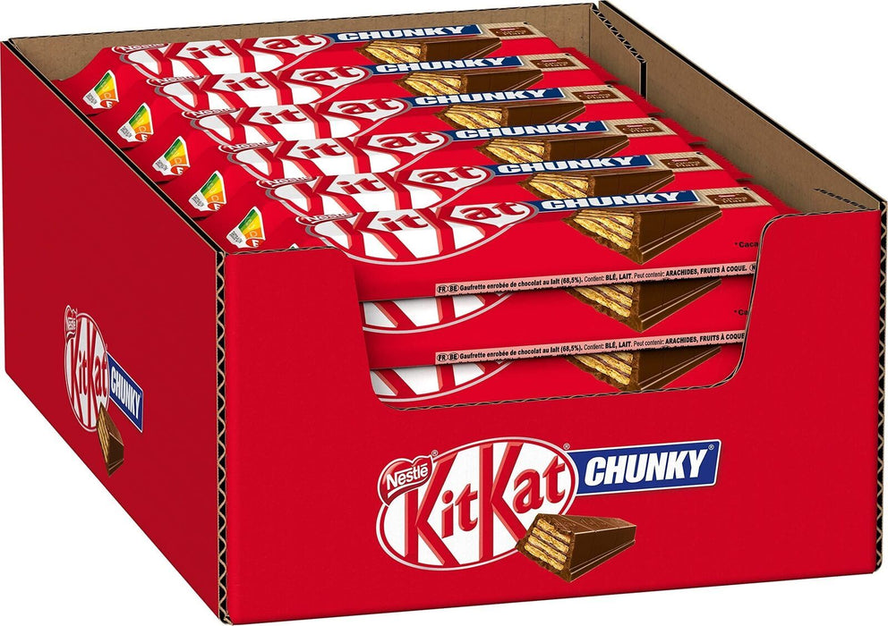 KitKat Chunky Made With Superior Canadian Chocolate 49g Each 24 Full Size Bars