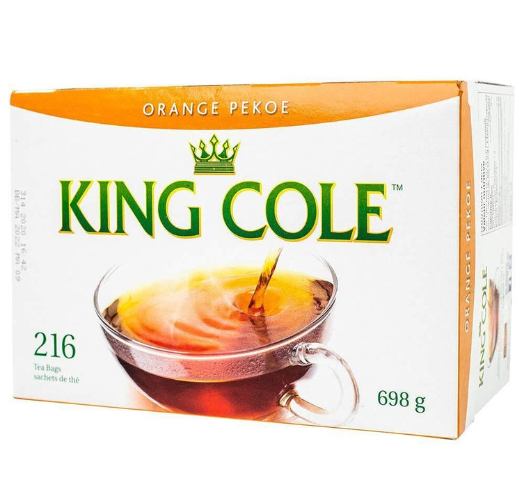 King Cole Orange Pekoe Tea Bags (216 Count), Premium Quality Loose Leaf Tea Bags