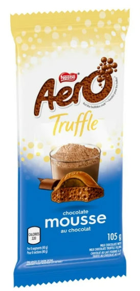 Nestle Aero Truffle Chocolate Mousse Milk Chocolate Bar, 105g