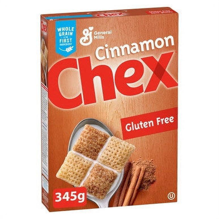 Chex Gluten Free Cinnamon Cereal, 345g/12.1oz