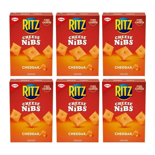 Ritz Cheese Nibs Crackers, 200g/7oz (Pack of 6) - CanadaGrocery