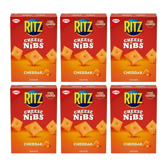 Ritz Cheese Nibs Crackers, 200g/7oz (Pack of 6) - CanadaGrocery