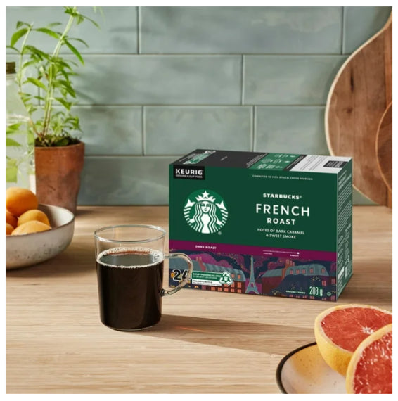 Caffe Verona Dark Roast Ground Coffee K-Cup Pods Box, 10 pc, 120g