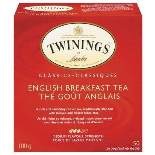 Twinings English Breakfast Black Tea, 100 GR