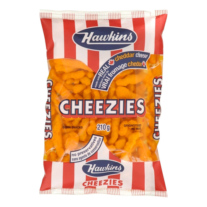 Hawkins Cheezies 210g Each 2 Bags From Canada