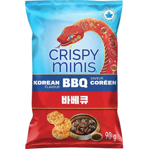 Quaker Crispy Minis Korean BBQ Flavour Brown Rice Cakes, 90g