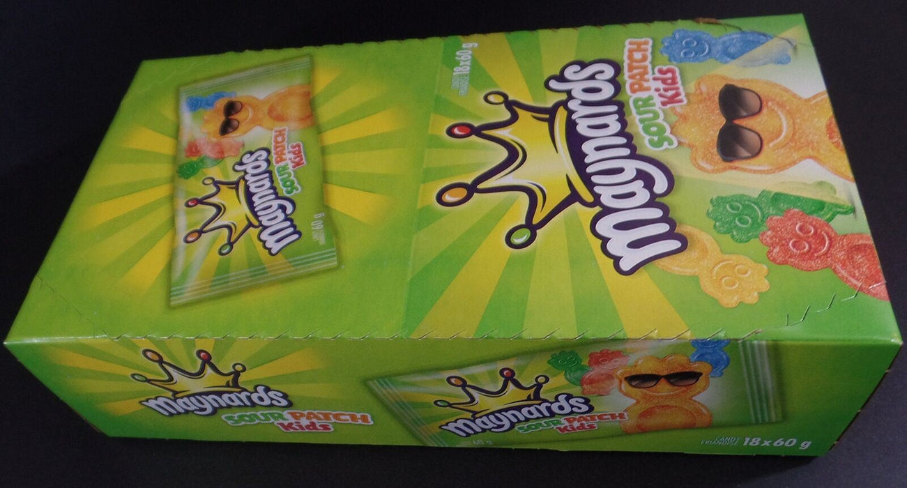 Maynards Sour Patch Kids 18x60g - {Canadian Product}