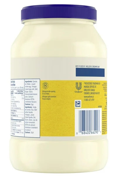 Hellmann's Real Mayonnaise, 1.42L