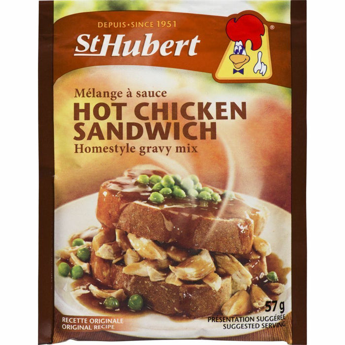 St Hubert Hot Chicken Sandwich Sauce Mix 52g 12 Count