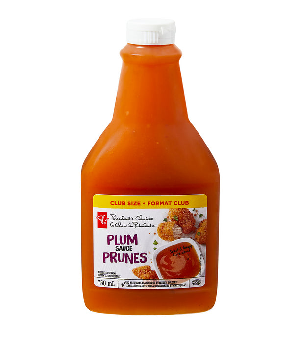 President's Choice Plum Sauce, 750 Mililiters/25.4oz