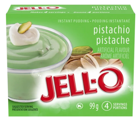 Jell-O Pistachio Instant Pudding Mix, 99g