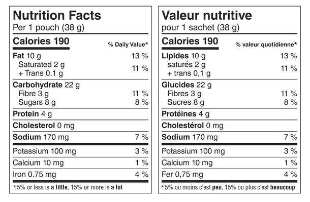 Nature Valley Peanut Butter Biscuits, 5 Biscuits x 38g, 190g
