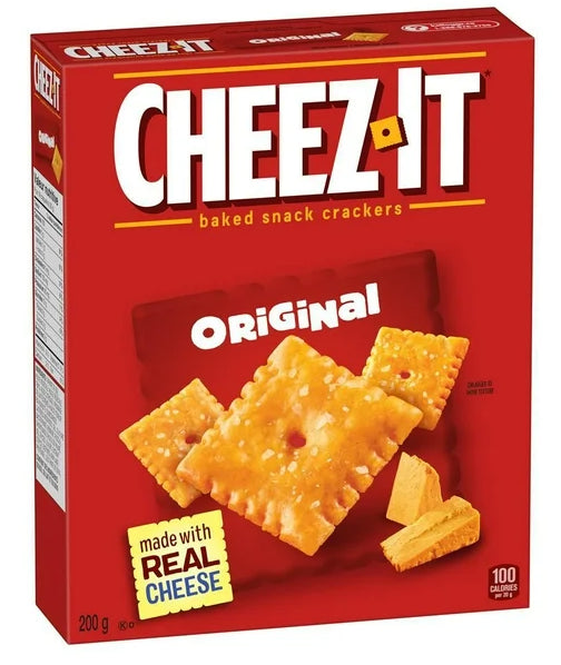 Cheez-It Canada Original, Baked Snack Crackers, 200g