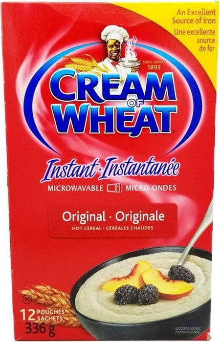 Cream of Wheat Instant Original Hot Cereal, 336g/11.7oz Box