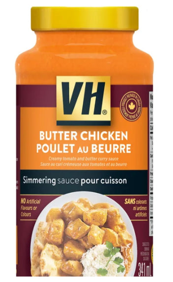 VH Butter Chicken Cooking Sauce, 341mL