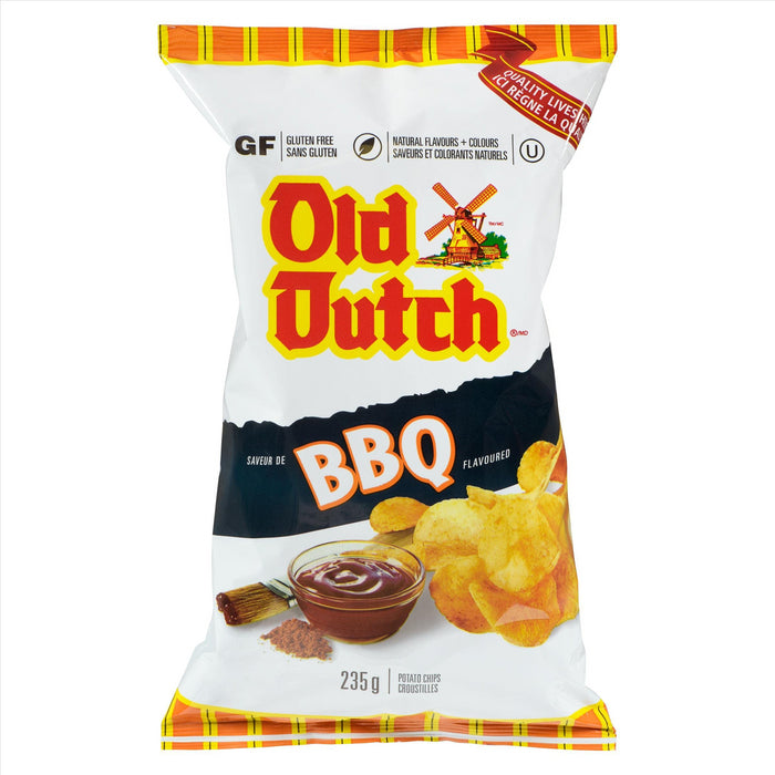 Old Dutch BBQ Potato Chips 235g