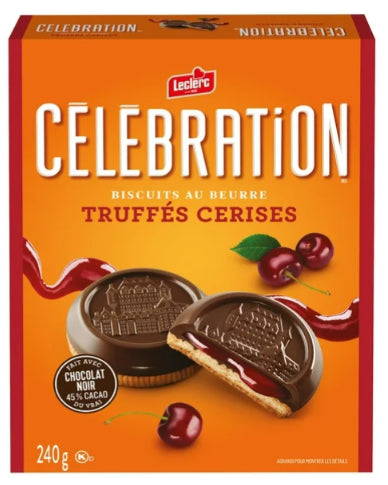 Celebration Cherry Truffle Chocolate Cookies, 240g