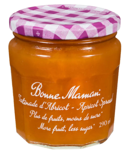 Bonne Maman Spread Apricot More Fruits Less Sugar 290 ml