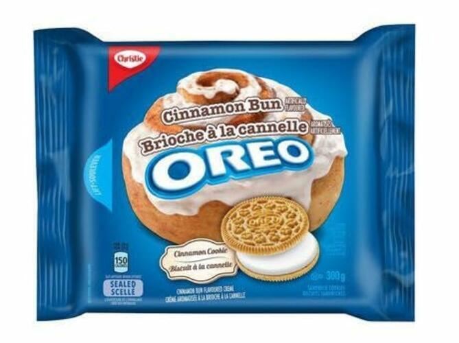 Christie Oreo Cinnamon Bun Cookies, 303g/10.7oz. 6 Pack