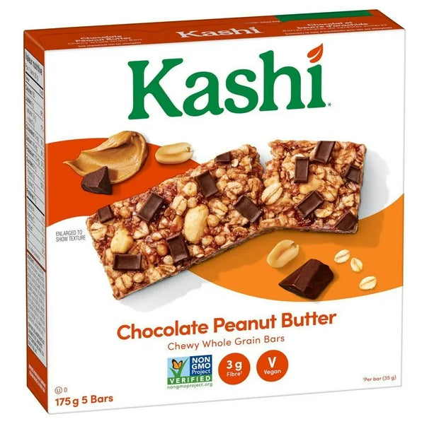 Kashi Whole Grain Bar, Chocolate Peanut Butter, 175g