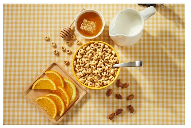 Canadian Honey Nut Cheerios Breakfast Cereal, Jumbo Size, Whole Grains, 1.3kg
