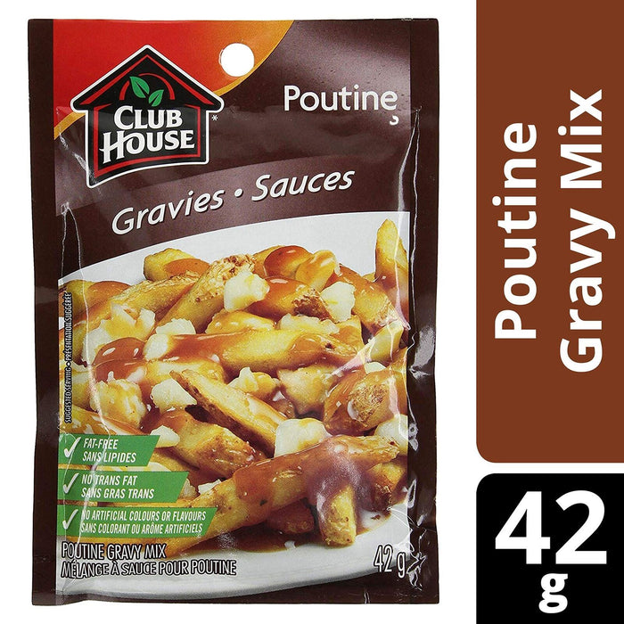 Club House Poutine Gravy Mix, 42g/1.5oz