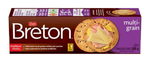 Dare Breton Multigrain Crackers, 200g