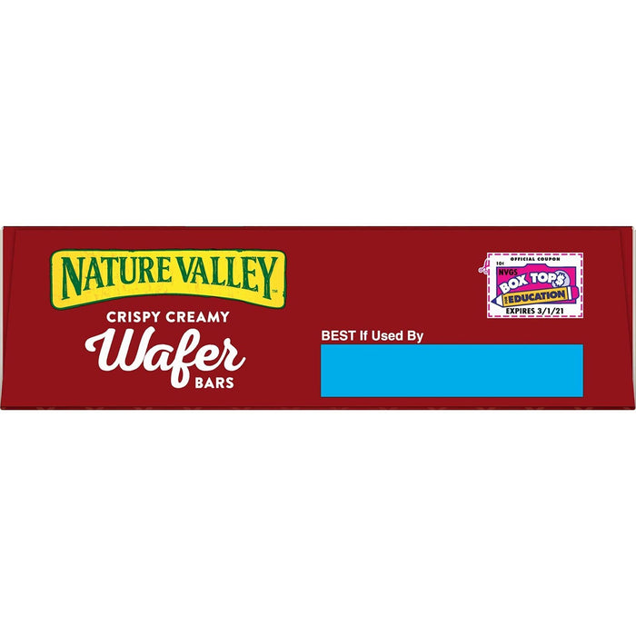 Nature Valley Crispy Creamy Peanut Butter Wafer Bars 6 Boxes (30 Bars)