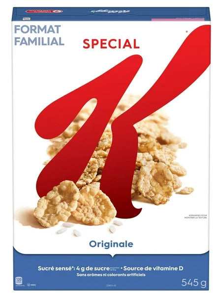 Kellogg's Special K Original Cereal, Family Pack, 545g