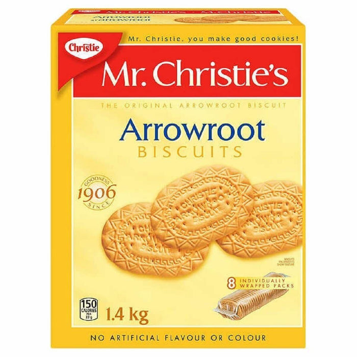 Mr. Christie's Arrowroot Biscuits, 1.40kg/3.08lbs