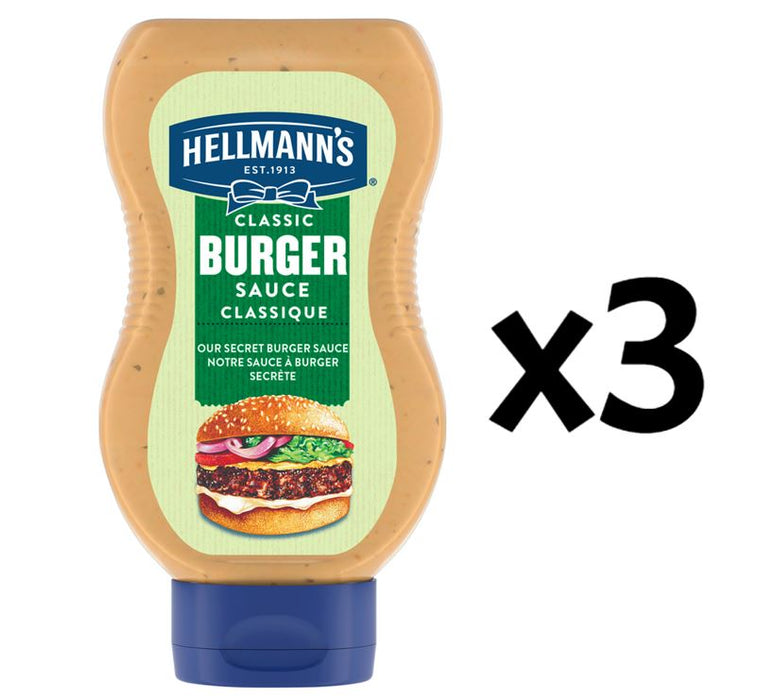 Hellmann's Classic Burger Sauce 325ml/11oz Each From Canada - CanadaGrocery