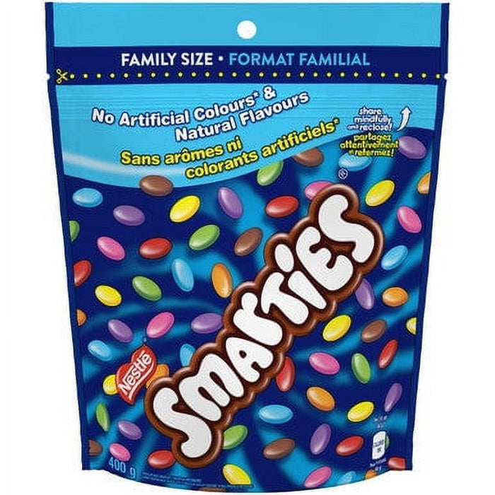 Nestle Smarties  Pop'N Pour Sharing Bag, 400g/14.1oz