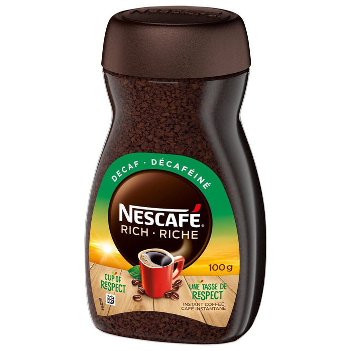 Nescafe Rich Decaffeinated Instant Coffee 100g