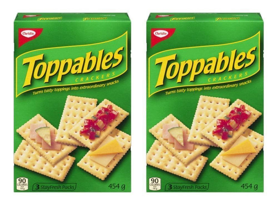 Christie Toppables Crackers 454g/16oz 2-Pack