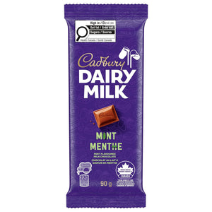 Cadbury Dairy Milk Mint Chocolate Bar, 90g