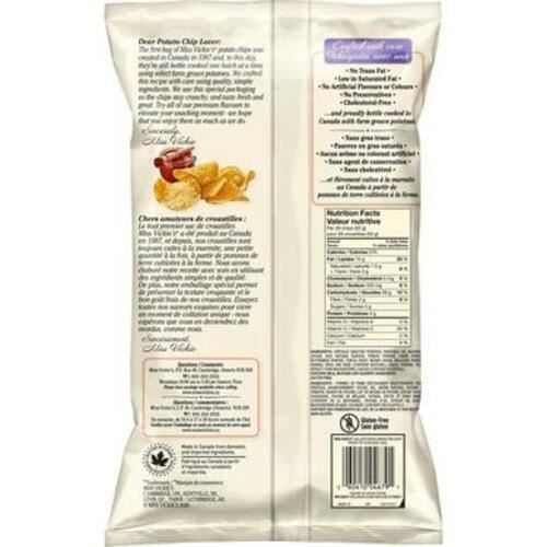 Miss Vickie's Kettle Cooked Applewood Smoked BBQ Potato Chips 200g